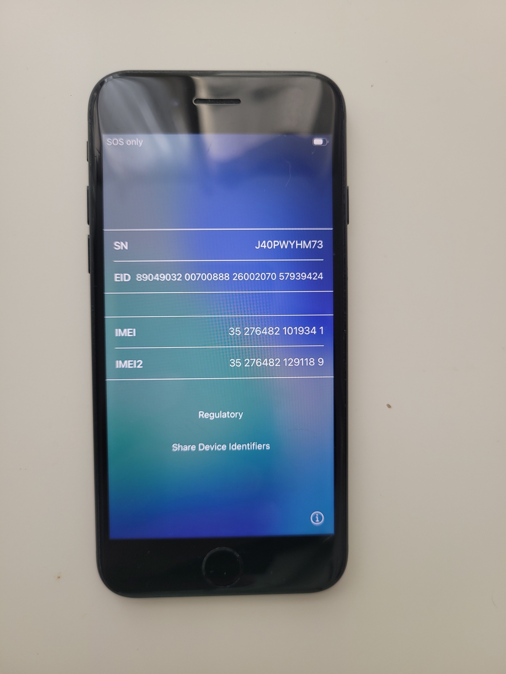 Apple iPhone SE 3rd Gen 64 GB Used Black (Unlocked) **AJ**